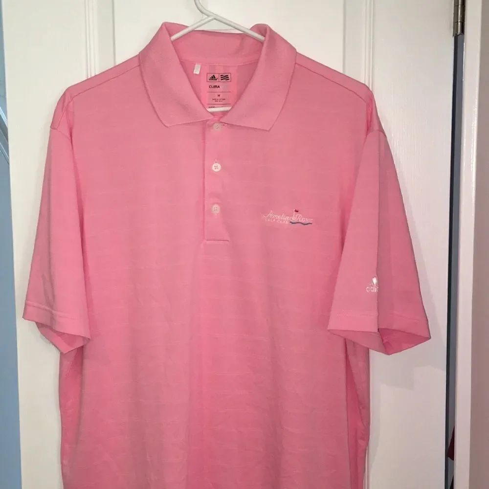 Adidas Amelia Island Jacksonville Fl golf shirt M